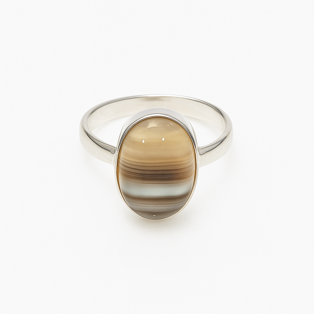 Sulemani Haqiq Oval Cabochon Ring