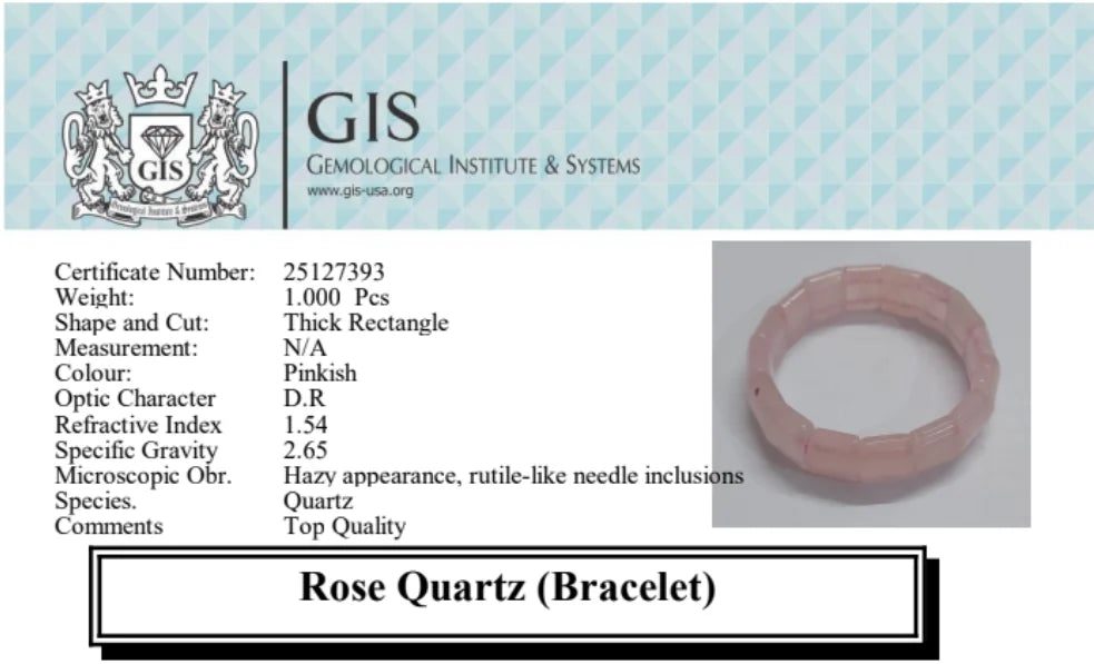 Rose Quartz  Bracelet