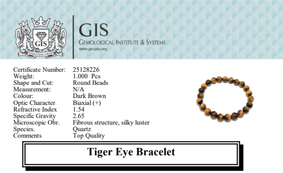 Tiger's Eye Bracelet