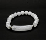Selenite Energy Curve Bracelet