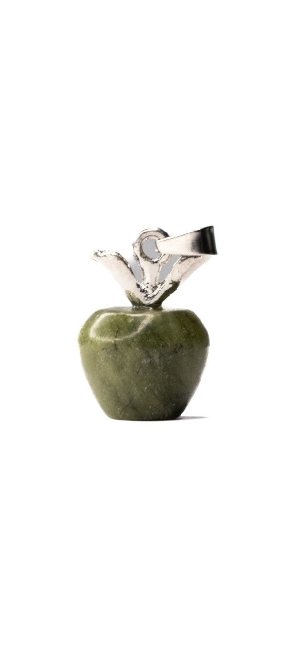 Serpentine Apple Pendant
