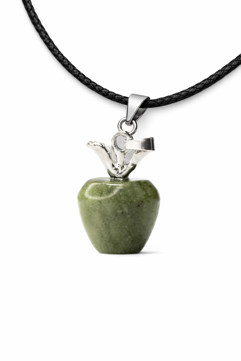 Serpentine Apple Pendant