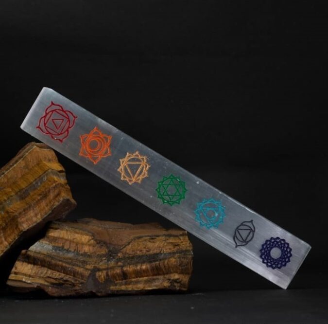7 Chakra Selenite Scale