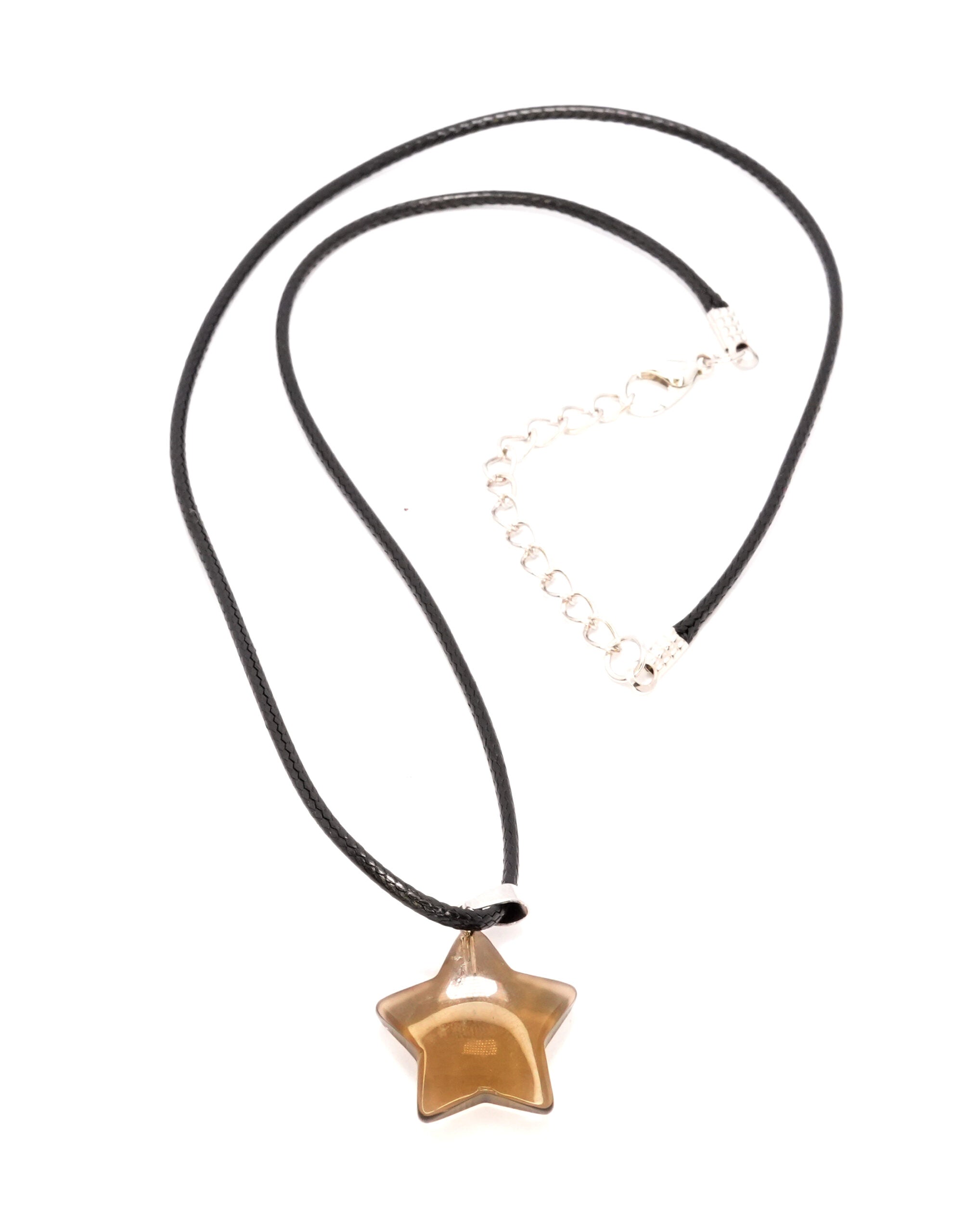 Smoky Quartz Star Pendant