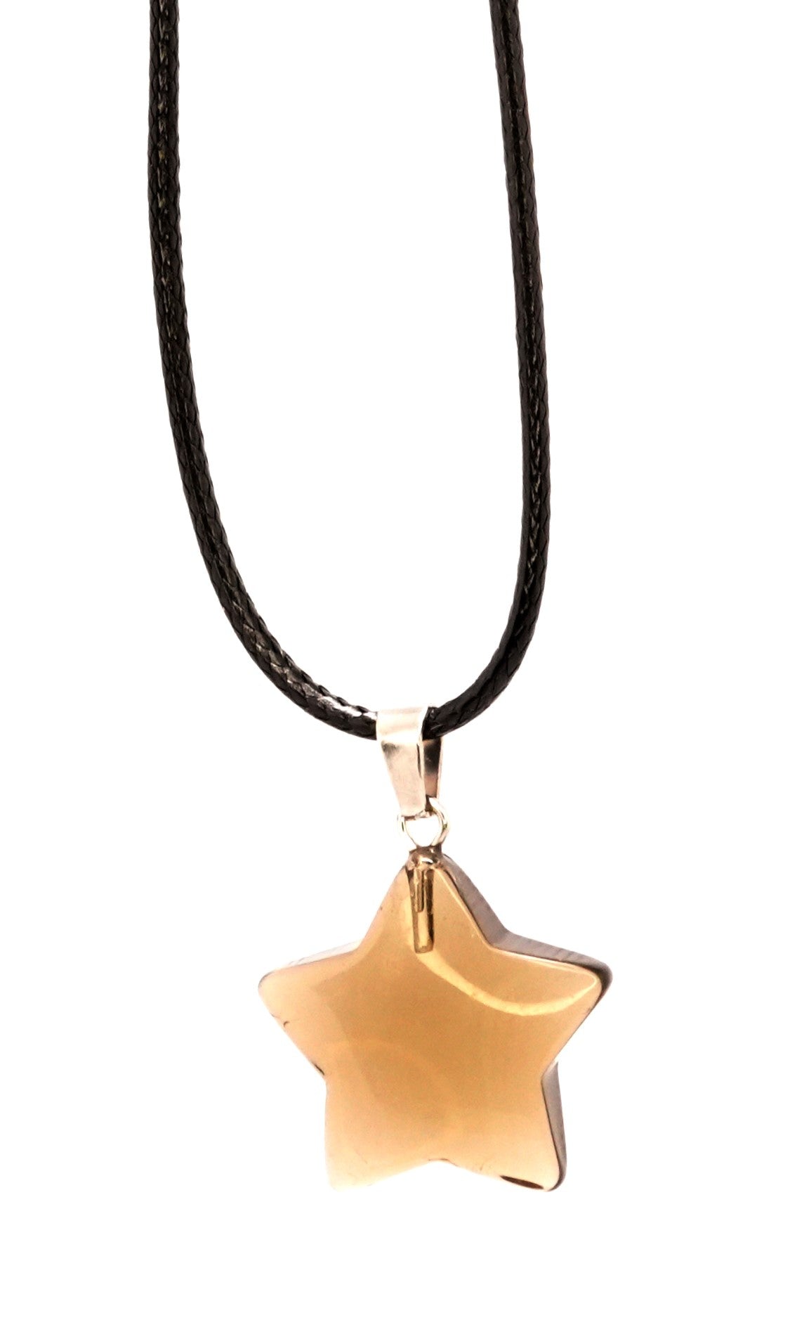 Smoky Quartz Star Pendant