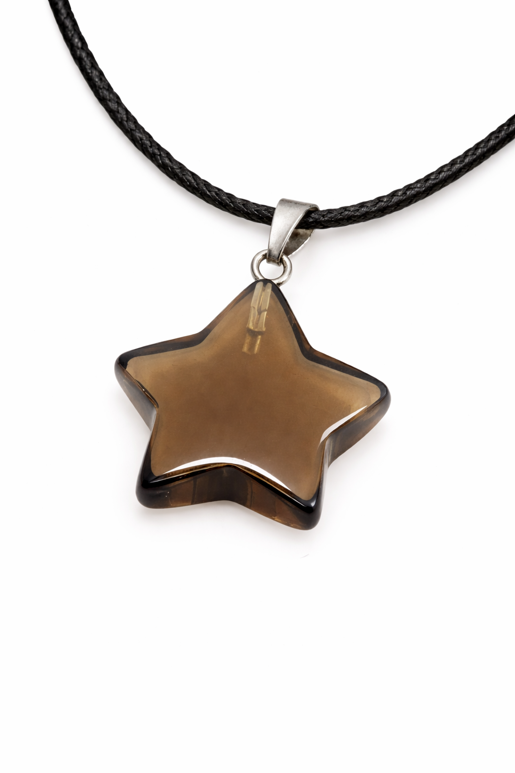 Smoky Quartz Star Pendant