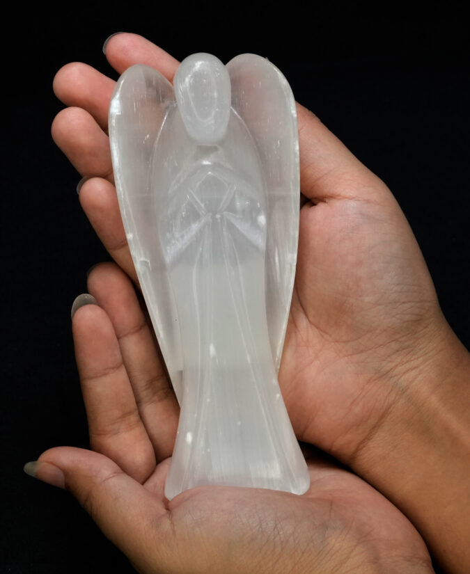 Sphatik Angel (5 Inch)