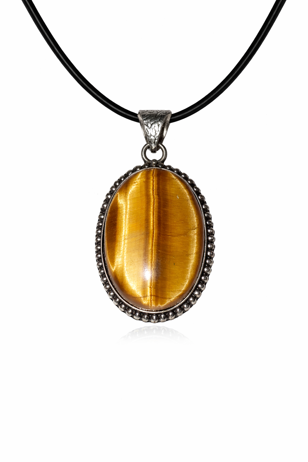 Tiger's Eye Oval Pendant