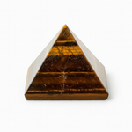 Tiger's Eye Pyramid