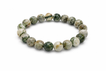 Tree Line Agate Bracelet