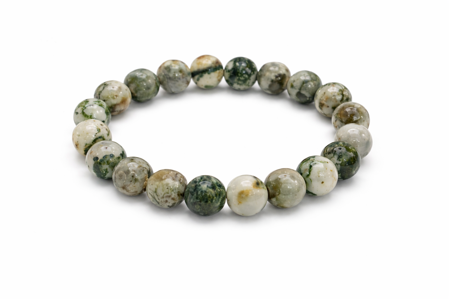 Tree Line Agate Bracelet