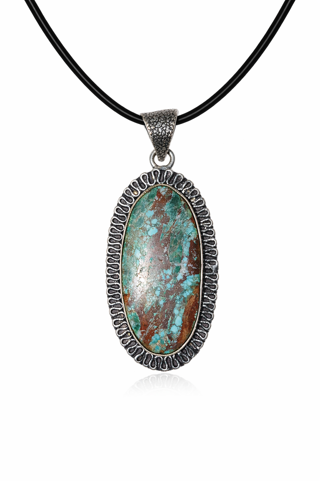 Turquoise Oval Designer Pendant