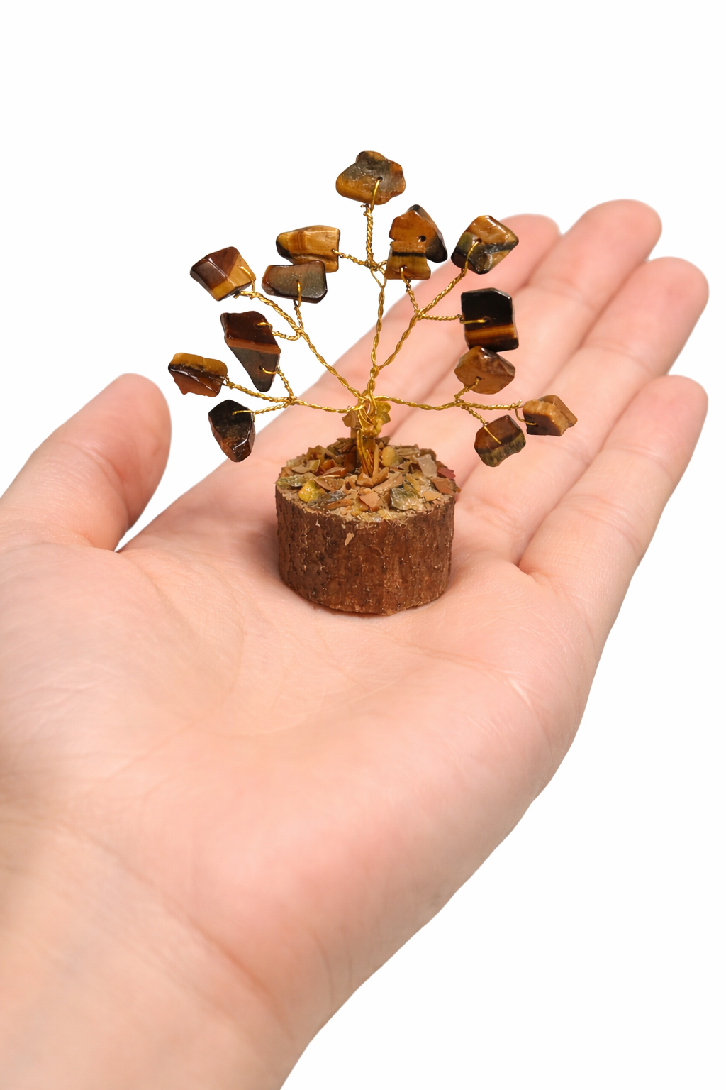 Tiger Eye Mini Tree