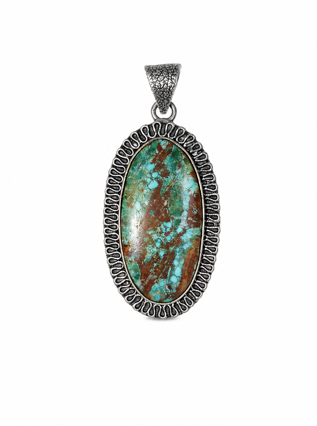 Turquoise Oval Designer Pendant