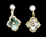 Flower Pearl Earring