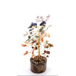 Seven Chakra Golden Wire Tree