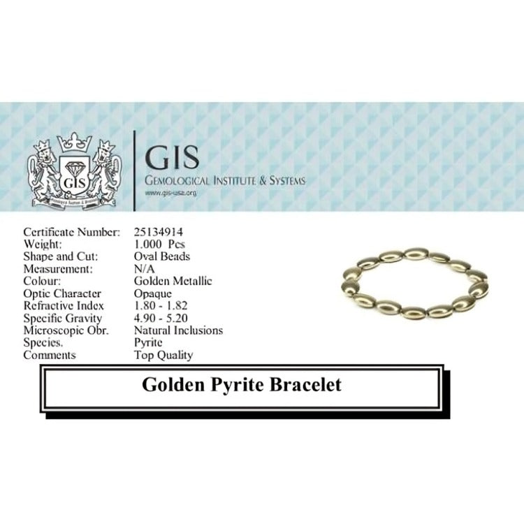 Golden Pyrite Bracelet