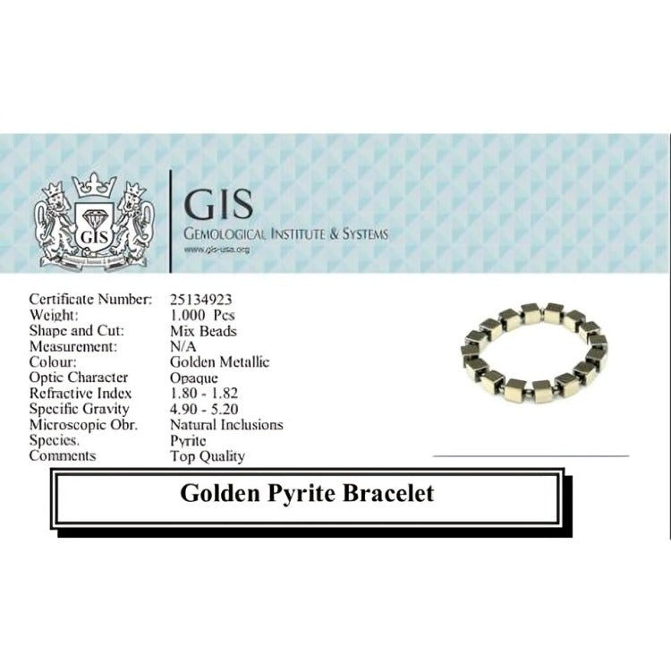 Golden Pyrite Bracelet