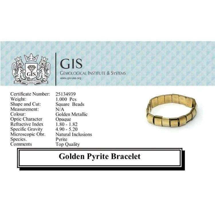 Golden Pyrite Bracelet