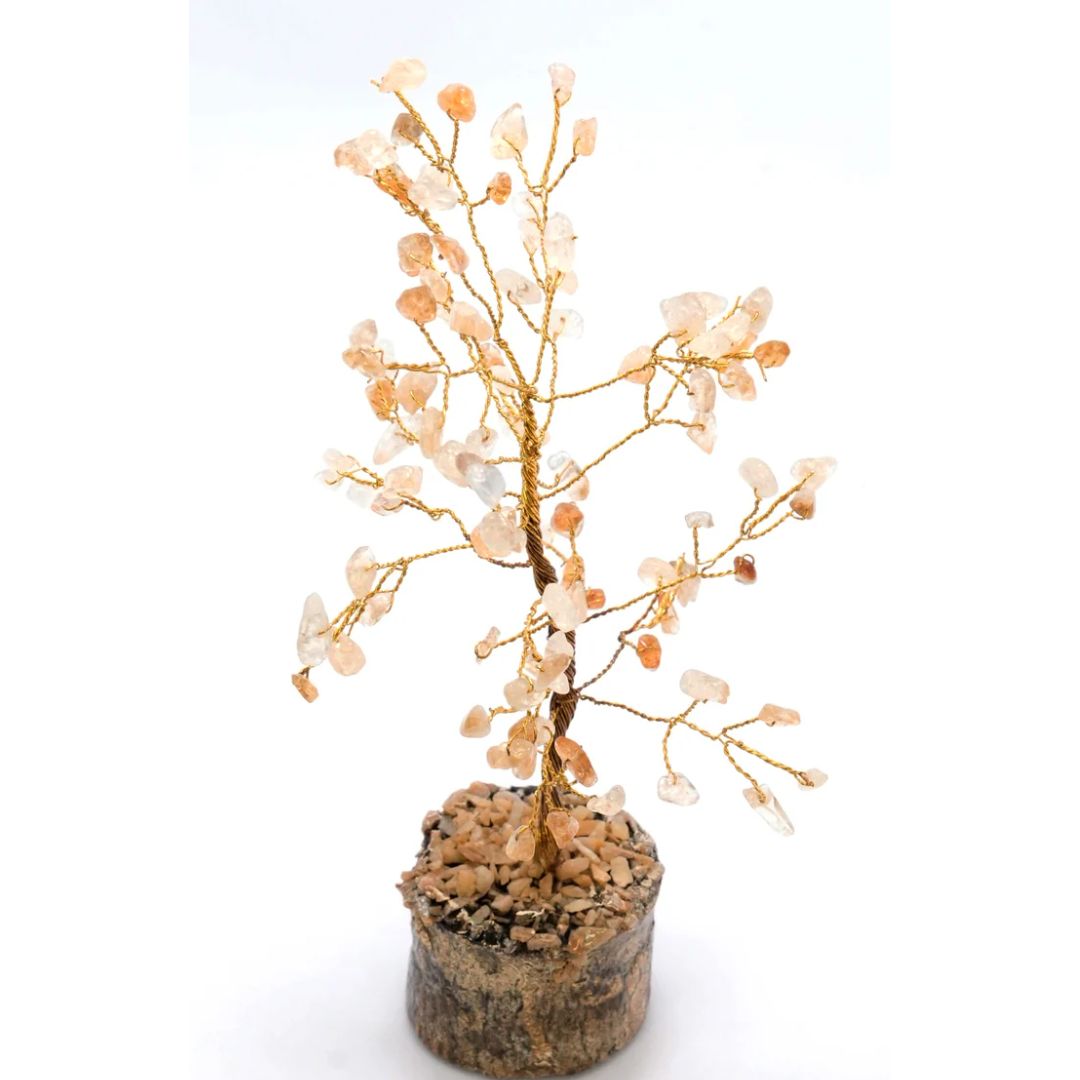 Citrine Golden Wire Tree