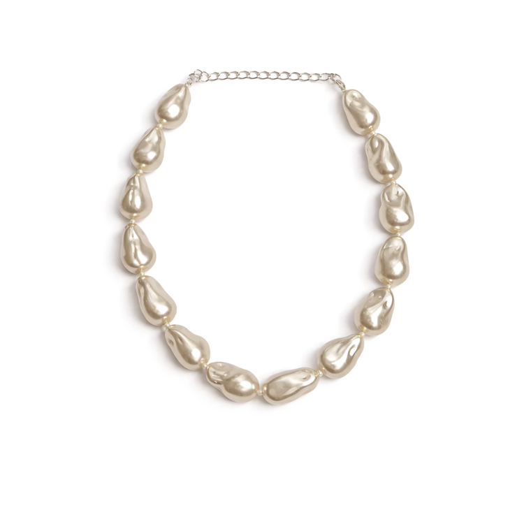 Shell Pearl Mala (Off-White Color)