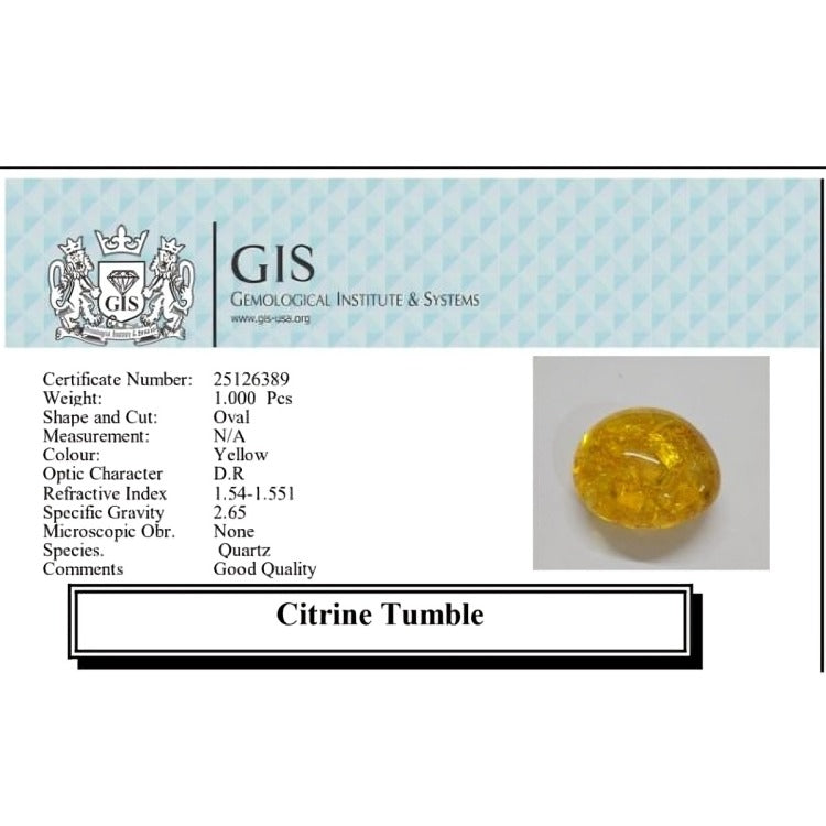Citrine Tumble