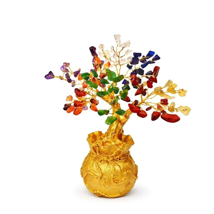 7 Chakra Golden Tree
