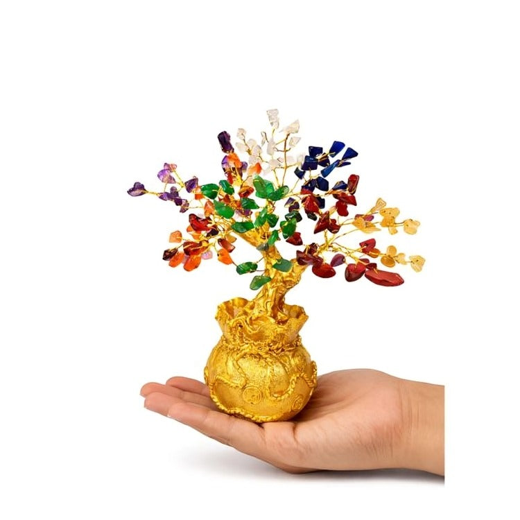 7 Chakra Golden Tree