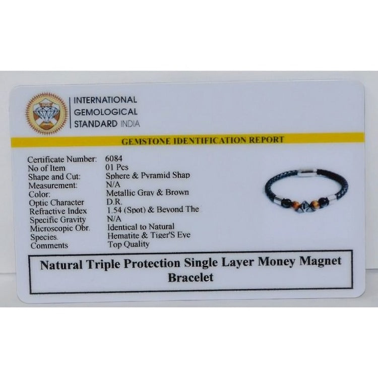 Triple Eye Protection Bracelet