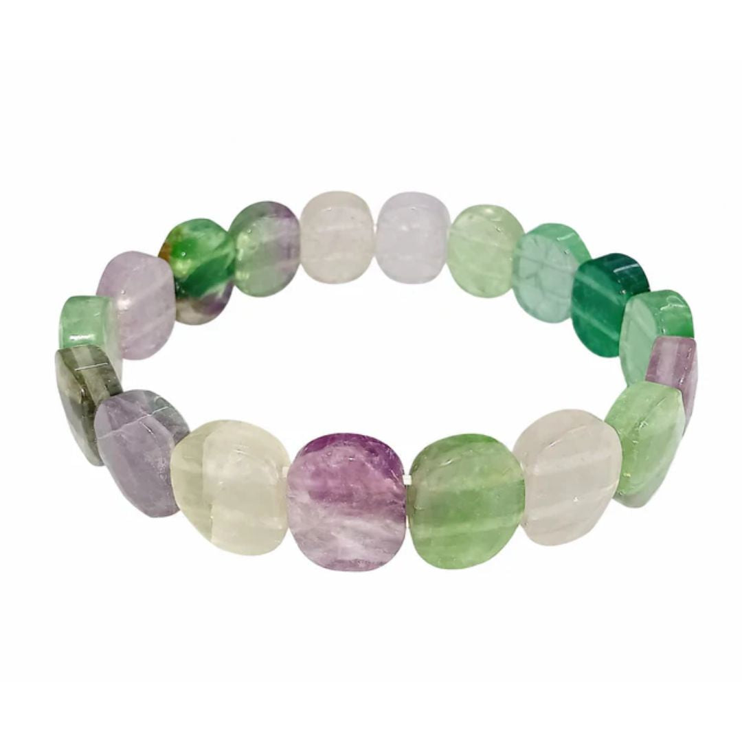 Fluorite Oval Bracelet
