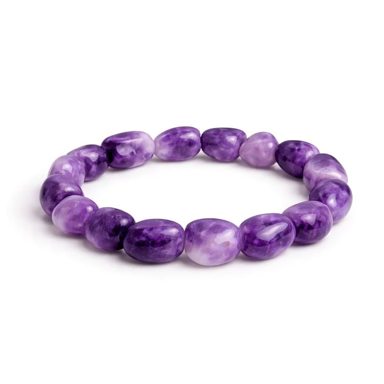 Amethyst Tumble Bracelet