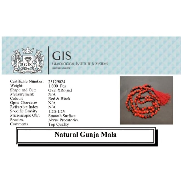 Natural Gunja Ratti Mala