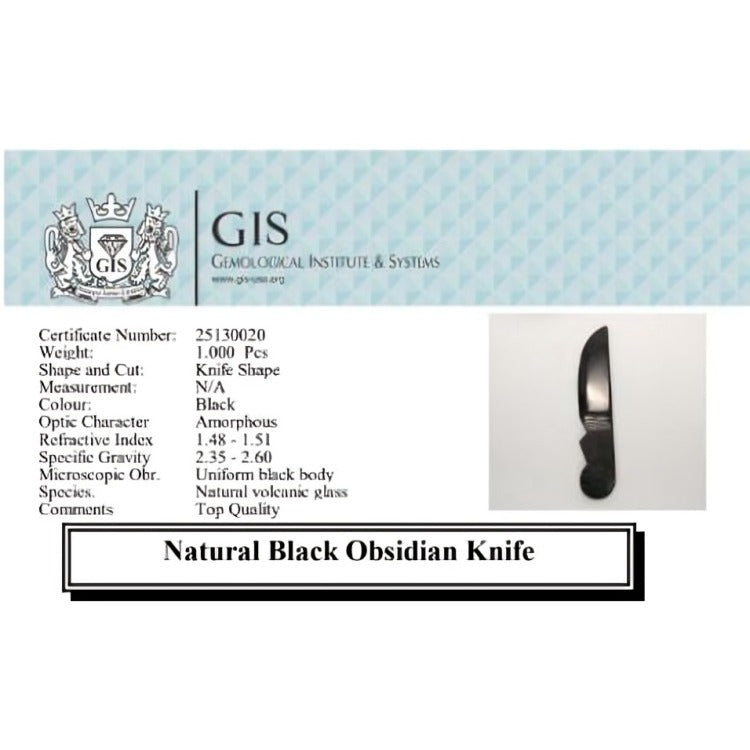 Black Obsidian Knife (Big)