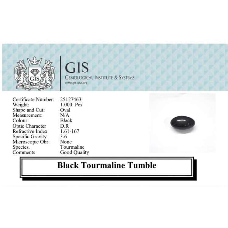 Black Tourmaline Tumble