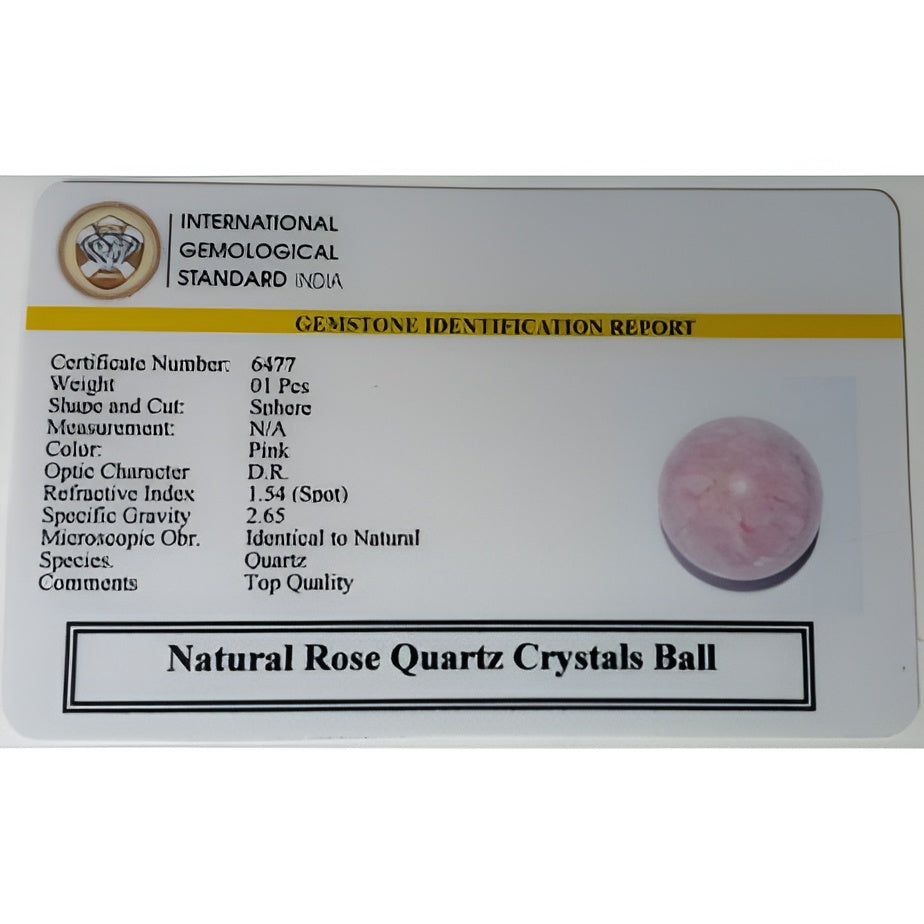 Rose Quartz Orgone  Sphere