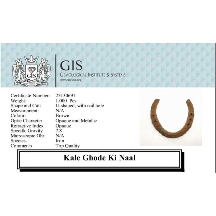 Kale Ghode ki Naal (Black Horseshoe)