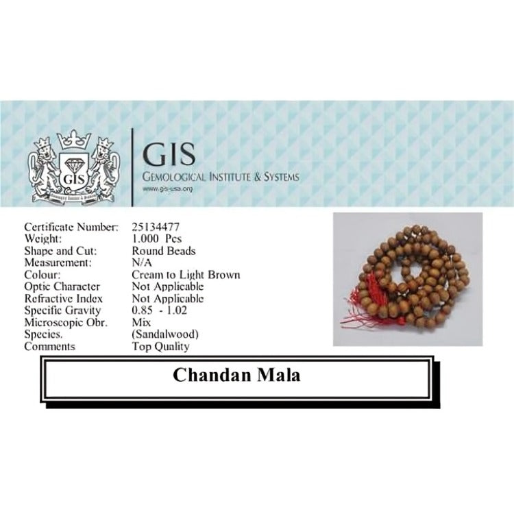 Natural Chandan Mala (AAA Quality)