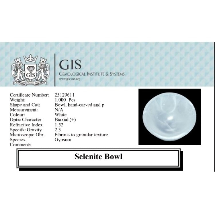 Selenite Bowl