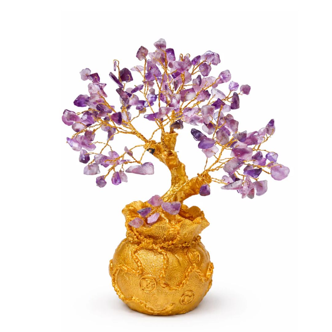 Amethyst Golden Tree