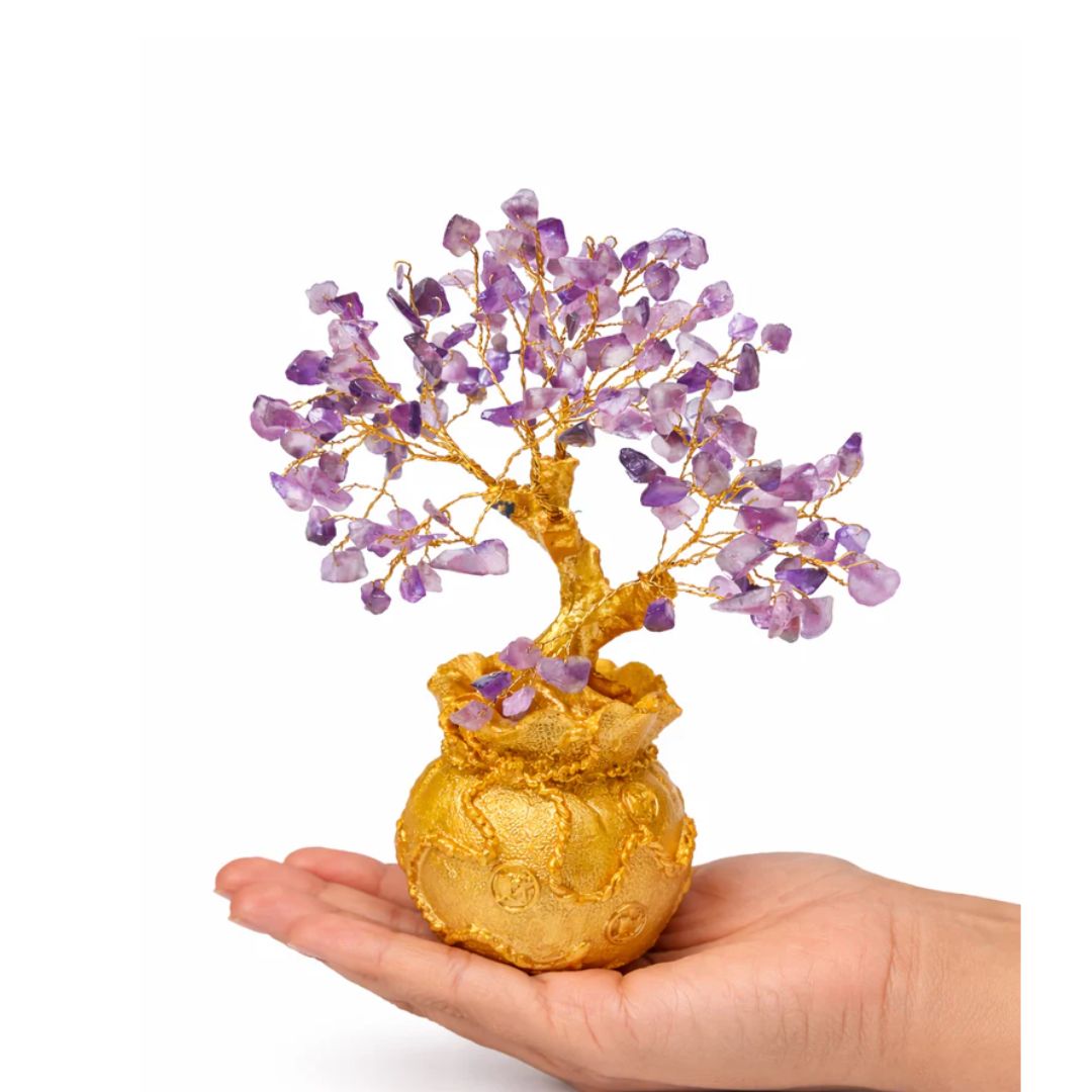 Amethyst Golden Tree