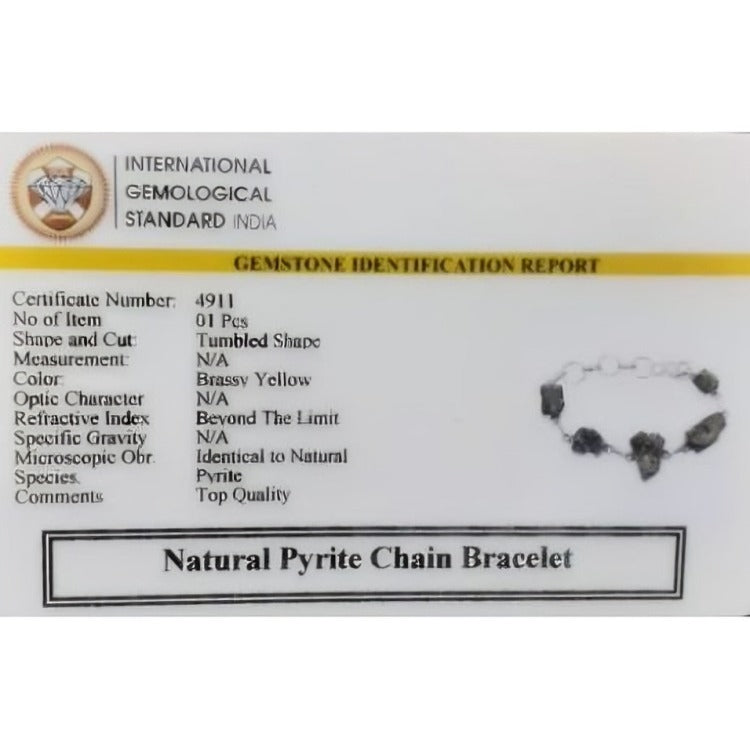 Pyrite String Bracelet
