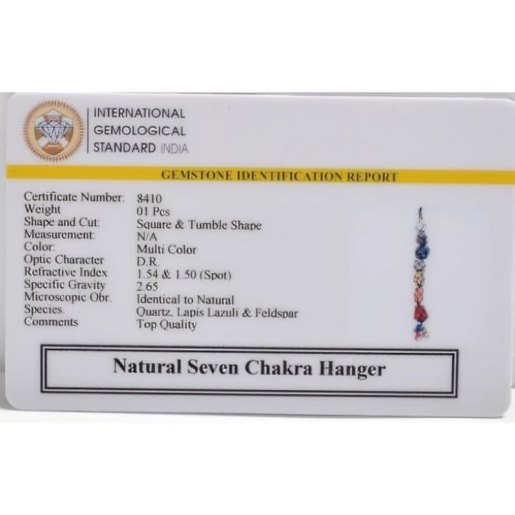 7 Chakra Stone Hanger