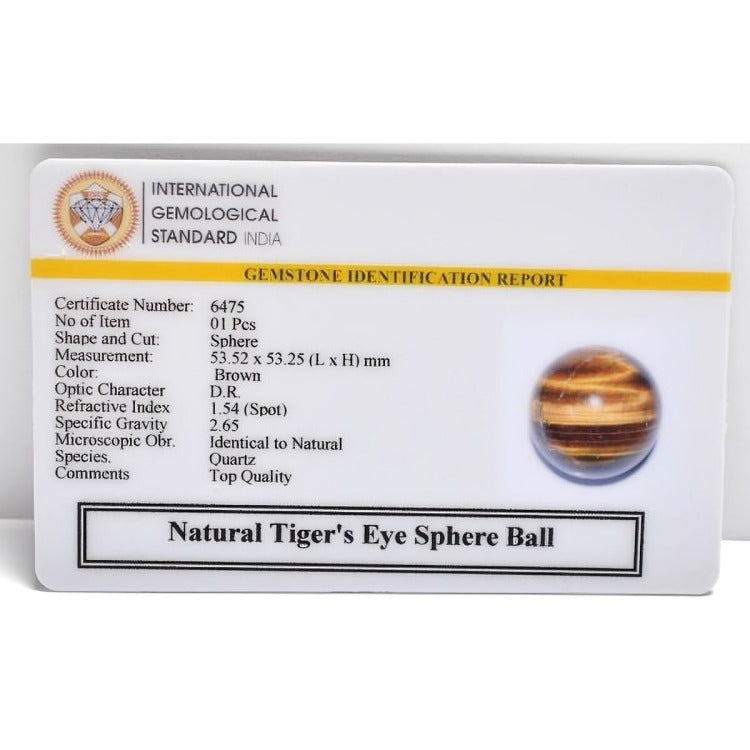 Tiger's Eye Sphere