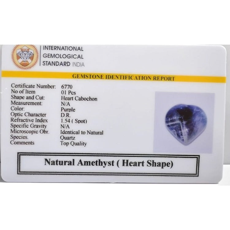 Amethyst Heart