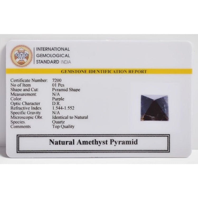 Amethyst Pyramid