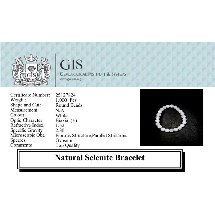 Selenite Bracelet