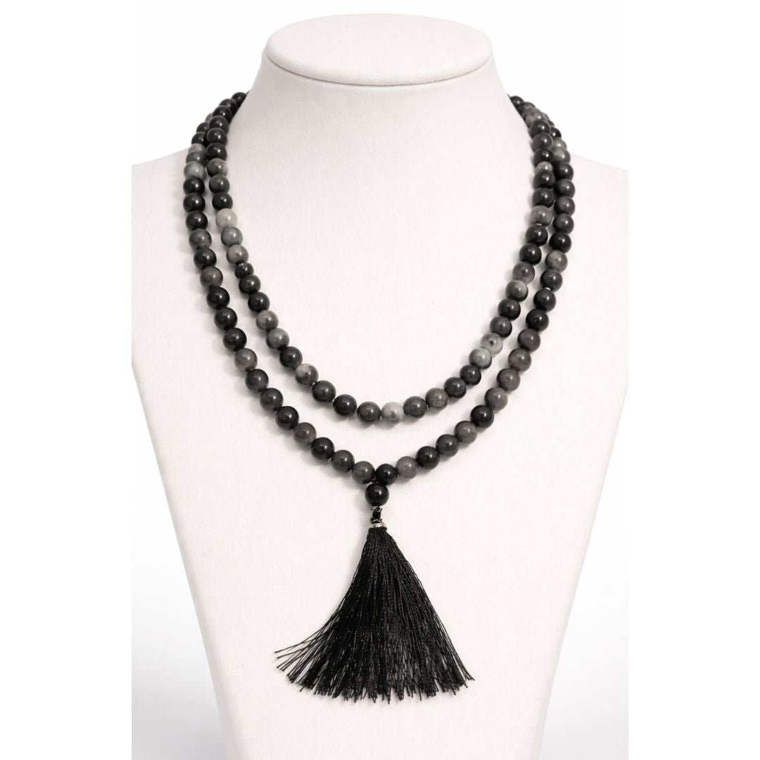 Black Cat's Eye Mala