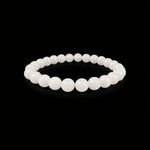 White Hakik Bracelet 8mm