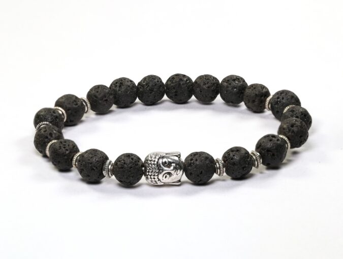 Lava Buddha Bracelet