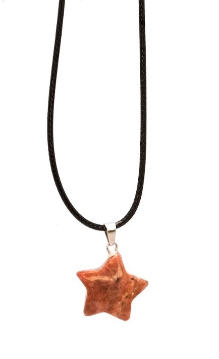Sunstone Star Pendant